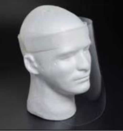 Picture of Casey Splash Protection Faceshield with wide Foam Padding