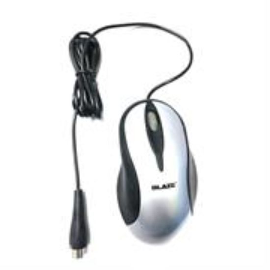 Picture of Geeko Black & Silver PS2 Optical Mouse
