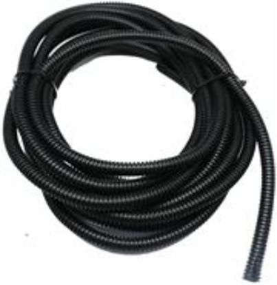 Picture of Solarix Flexible Conduit 10mm Diameter PVC Black 5 Metre