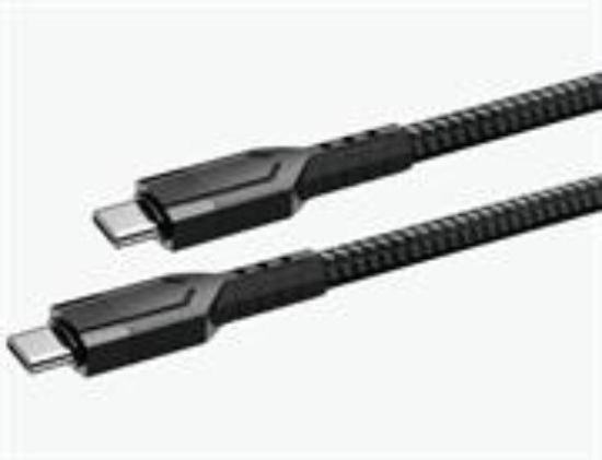Picture of Ezra TypeC to TypeC Pd60w 1meter Fast Charge Black Braided