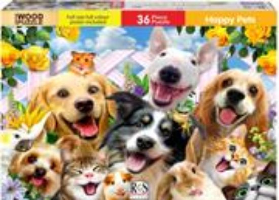 Picture of RGS 36pc Happy Pets Wooden Puzzle