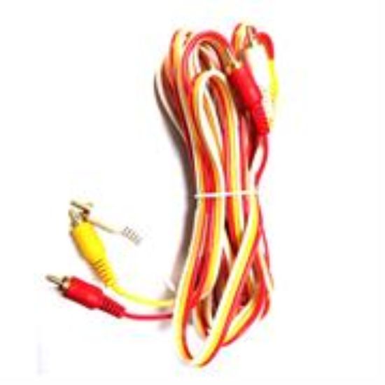 Picture of Geeko 3m 3x RCA Cinch Male to Male Audio/Video Cable