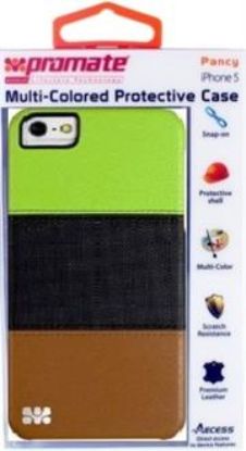 Picture of Promate Green/Black/Brown Pancy iPhone 5 Protective Case
