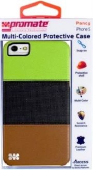 Picture of Promate Green/Black/Brown Pancy iPhone 5 Protective Case