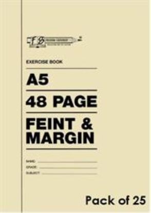 Picture of Nexx A5 College Exercise Book 48 Page Feint & Margin