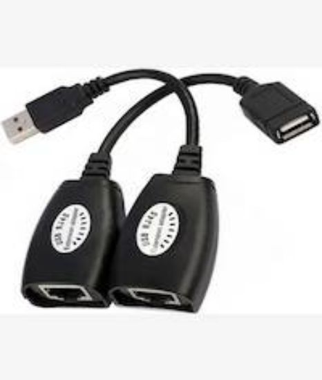 Picture of UniQue 150ft USB To RJ45 Extnsion Adapter