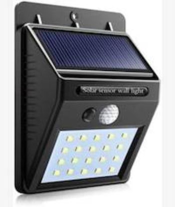 Picture of Solarix Solar 20 LED Wall Light and Night Sensor