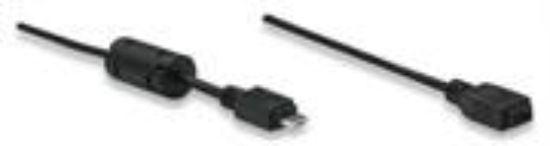 Picture of Manhattan 1m Micro USB AM to Micro USB Female Cable