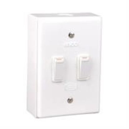 Picture of Lesco LSS Range 2 Lever 2x1 Way Switch Shrink Wrapped