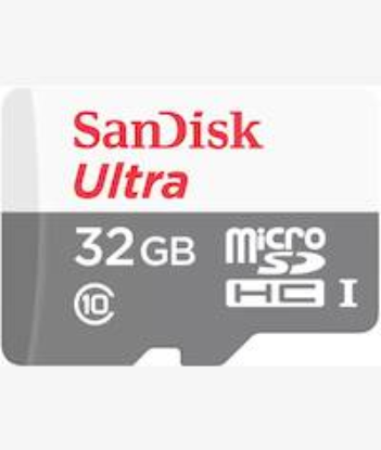 Picture of SanDisk Ultra 32GB MicroSD Memory Card