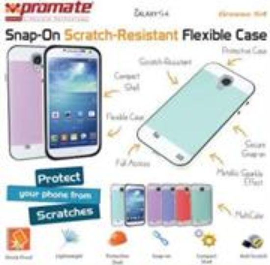Picture of Promate Red  Grosso S4 Scratch Resistant Flexible Case
