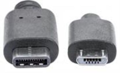 Picture of Manhattan USB TypeC Male to MicroB Male Cable