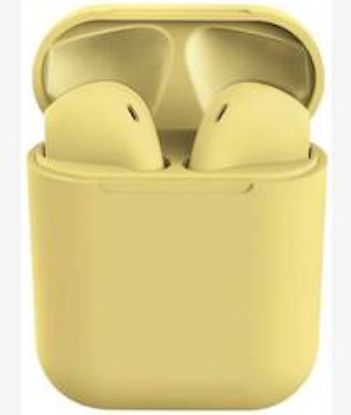 Picture of Geeko Siamese True Bluetooth 5.0 Wireless Earbuds Yellow