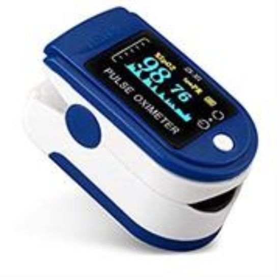 Picture of Casey Digital Fingertip Pulse Oximeter - Blue
