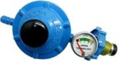Picture of Casey Bullnose LPG Regulator With Pressure Gauge
