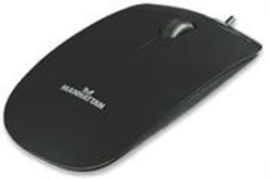 Picture of Manhattan Black 1000 dpi Silhouette Optical Mouse