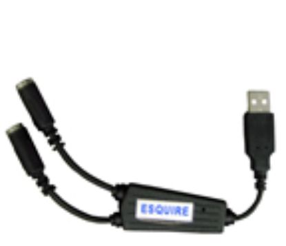 Picture of Postron USB Adapter For 2 Keyboard Device