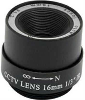 Picture of Securnix Lens 16MM Fixed IRIS, Retail Box , No Warranty