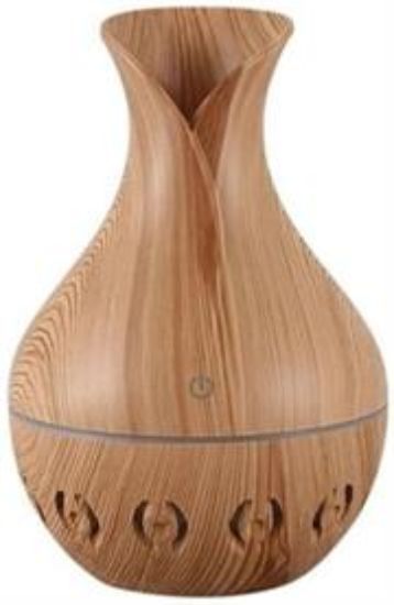 Picture of Casey Ultrasonic Aroma Humidifier Light Hollow Wood Grain