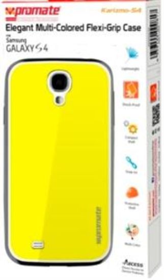 Picture of Promate Yellow Karizmo Samsung Galaxy S4 case