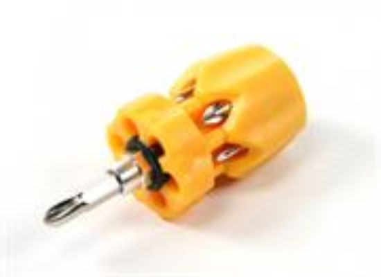 Picture of Goldtool Yellow 7 In 1 Stubby Phillips Driver Set