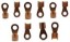 Picture of Solarix Non Insulated Copper Cable Battery Lug 25 x 8mm