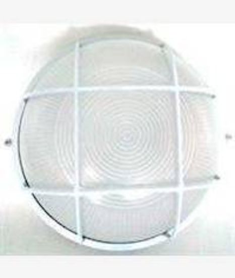 Picture of Noble Pays Round Bulkhead Light Fitting Large White