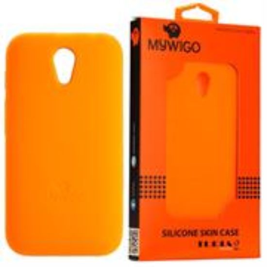 Picture of MyWiGo CO4192O Silicon Orange bumper for MyWigo Turia 2