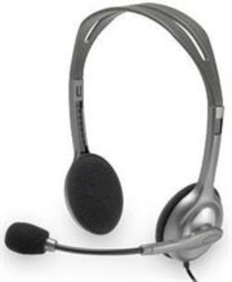 Picture of Logitech H111 Stereo headset with noise