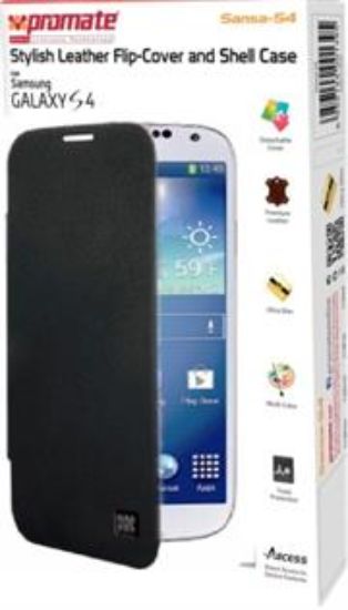 Picture of Promate Black Sansa Samsung Galaxy S4 Shell Case
