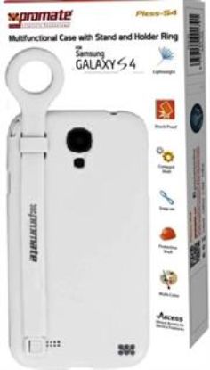 Picture of Promate White Pless Samsung Galaxy S4 Multifunctional Case