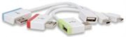 Picture of Manhattan iLynk Hub+ - USB Hub, Micro & Mini USB Adapter