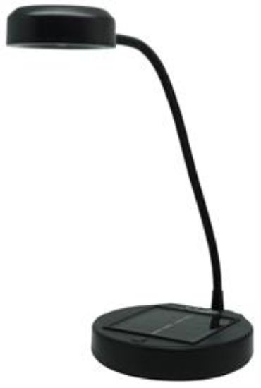 Picture of Noble Black SunLite Solar Powered Tabletop Lamp