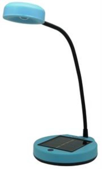 Picture of Noble Blue SunLite Solar Powered Tabletop Lamp