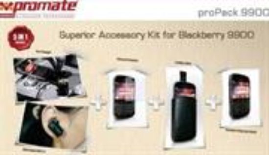 Picture of Promate Propack.9900 Blackberry 9900 Kit