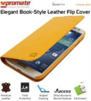 Picture of Promate Tama-S4 Samsung Galaxy S4 Leather Flip Cover