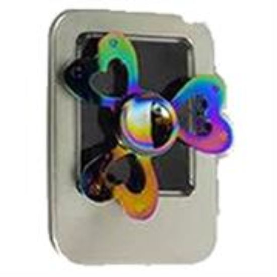 Picture of Sceedo Fidget Spinner 3 Arm Heart Chrome No Packaging No