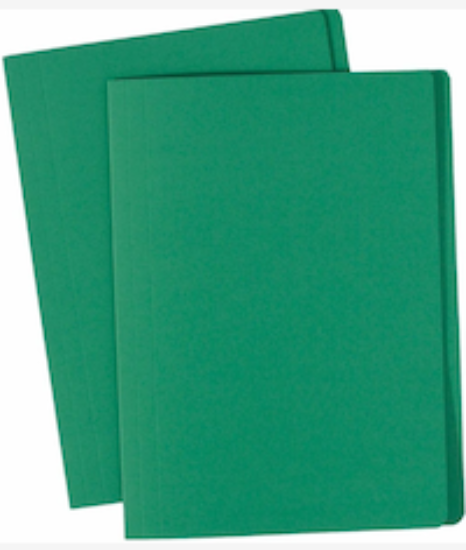 Picture of Marlin A4 Flat File Folders Green Pack of 100