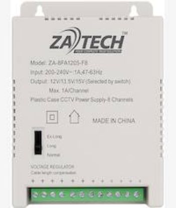Picture of Securnix 8 Channels CCTV Power Supply Unit