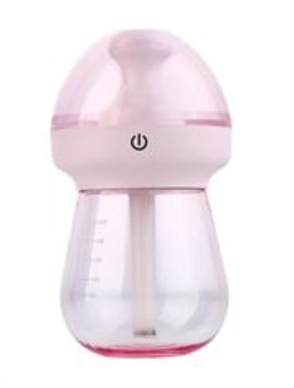 Picture of CaseyMilk Pink Feeding Bottle Shaped Multifunctional Portable
