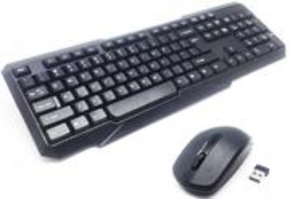 Picture of UniQue Wireless USB 104 Keys Standard US Layout Keyboard & Mouse Combo