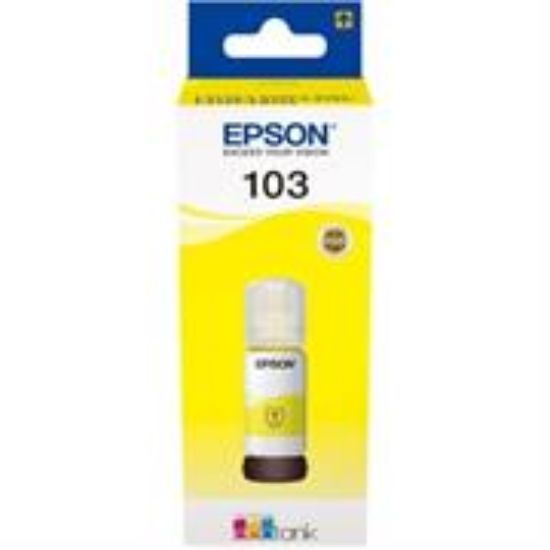 Picture of Epson 103 Ecotank Yellow Ink Bottle 65ml