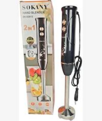 Picture of Sokany SK-02013 2 In 1 Hand Blender With Jar