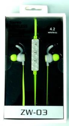 Picture of Geeko Wireless Bluetooth Earphones Green