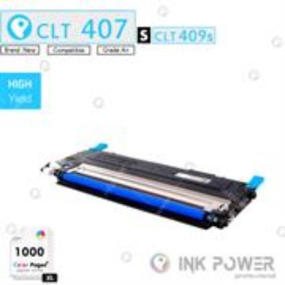 Picture of Inkpower Toner for Samsung CLT K407S Cyan
