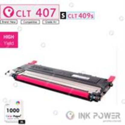 Picture of Inkpower Toner for Samsung CLT K407S Magenta