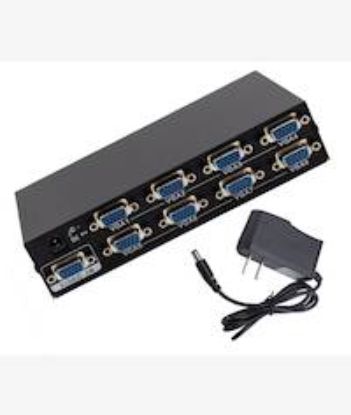 Picture of UniQue VGA 8 Port Splitter Adapter