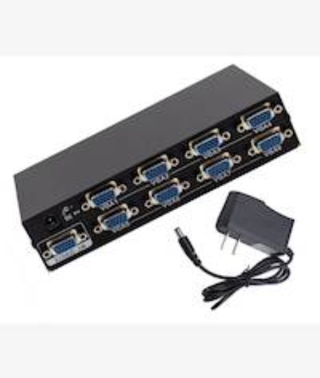 Picture of UniQue VGA 8 Port Splitter Adapter