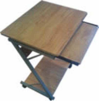 Picture of COMPUTER DESK-WOOD FINISH