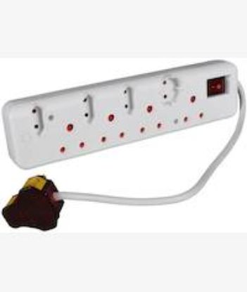 Picture of Ellies High Surge Protection 8-way Multi-plug